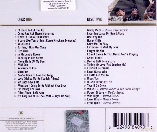 Martha Reeves And The Vandellas: Gold [2CD]