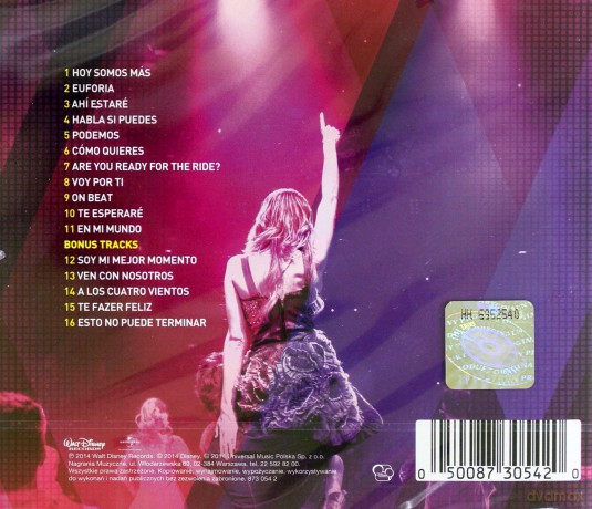 Violetta - En Vivo (Disney) soundtrack [CD]