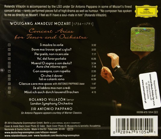 Rolando Villazon: Mozart [CD]