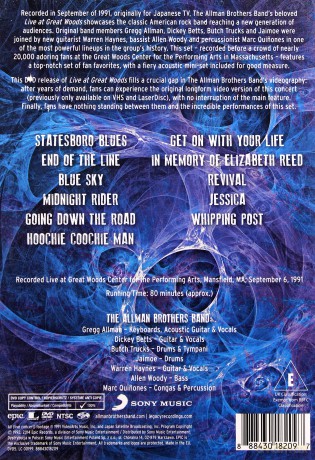 The Allman Brothers Band: Live At Great Woods [DVD]