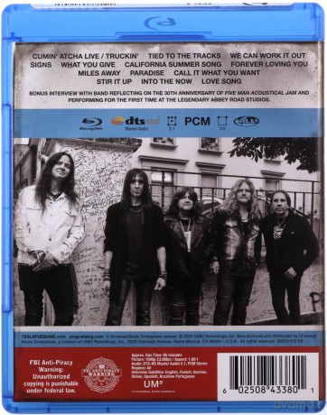 Tesla: Five Man London Jam: Live 2019 [Blu-Ray]