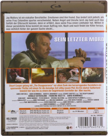 The Disappearance (Zniknięcie) [Blu-Ray]