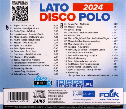 Lato Disco Polo 2024 [2CD]