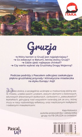 Gruzja. Pascal Lajt - Kaja Kotowicz, Adam Kotowicz [KSIĄŻKA]