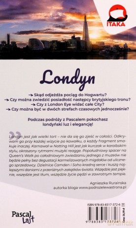 Londyn. Pascal Lajt - Agnieszka Rurainska [KSIĄŻKA]