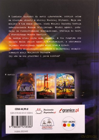 Miasto Umarłych. Miejscy Szpiedzy (Tom 4) - James Ponti [KSIĄŻKA]