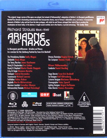 Daniel Harding: Strauss: Ariadne Auf Naxos [Blu-Ray]