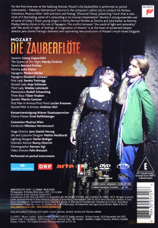 Nikolaus Harnoncourt: Mozart: Die Zauberflote [DVD]
