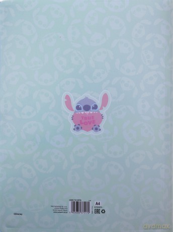 Teczka Clear Book Disney Fashion Stitch 20 koszulek wzór 2