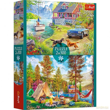 TREFL 2x500 el. Letni relaks MGL 37497 [PUZZLE]