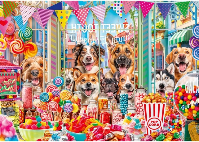 TREFL 2x500 el. Puszyści przyjaciele MGL 37495 [PUZZLE]