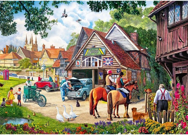 TREFL 2x500 el. Sielankowe życie MGL 37494 [PUZZLE]