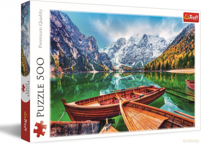 TREFL 500 el. Jezioro Braies Włochy 37486 [PUZZLE]