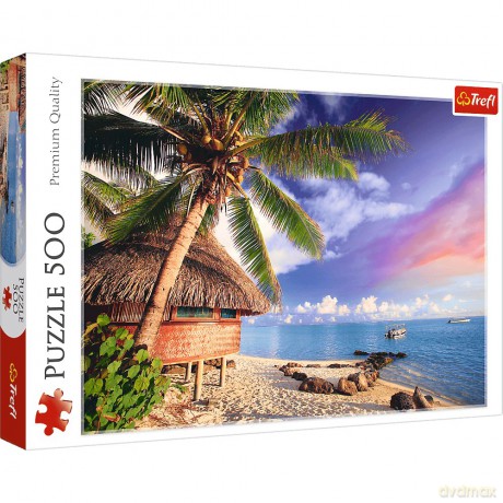 TREFL 500 el. Wyspa Bora-Bora 37485 [PUZZLE]