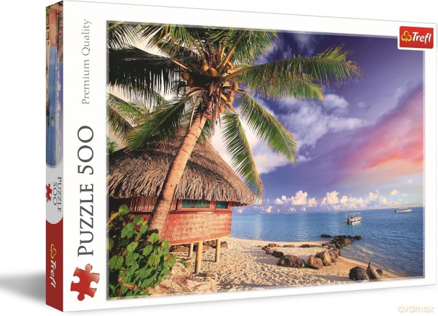 TREFL 500 el. Wyspa Bora-Bora 37485 [PUZZLE]