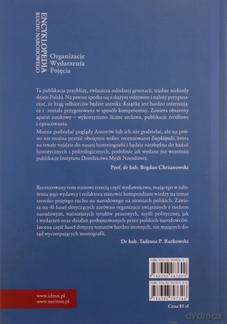 Encyklopedia Ruchu Narodowego. Organizacje, wydarzenia, pojęcia (Tom 3) [KSIĄŻKA]