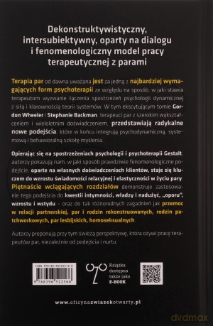 Na intymnym gruncie. Praca terapeutyczna z parami - Gordon Wheeler, Stephanie Backman [KSIĄŻKA]