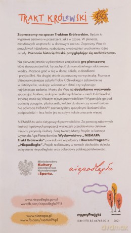 Niemapa Trakt Królewski w Warszawie [KSIĄŻKA]
