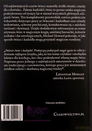 Palenie świec i kadzideł. Praktyczny podręcznik magii ognia - Michael Howard [KSIĄŻKA]