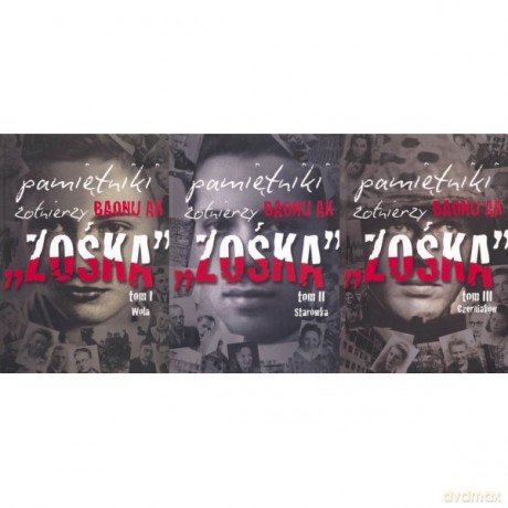 Pamiętniki żołnierzy Baonu AK "Zośka" (Tomy 1-3) - Piotr Sikorski, Redakcja Wyganowski Stanisław [KSIĄŻKA]