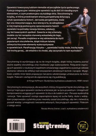Storytrening, czyli sztuka snucia inspirujących opowieści w biznesie i poza nim - Stępień Pat [KSIĄŻKA]