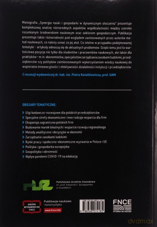 Synergia nauki i gospodarki w dynamicznym otoczeniu - Ewa Rutkowska Ewelina, Jolanta Woronko [KSIĄŻKA]