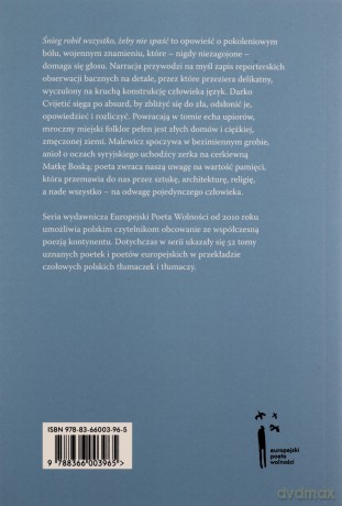 Śnieg robił wszystko, żeby nie spaść - Darko Cvijetić [KSIĄŻKA]