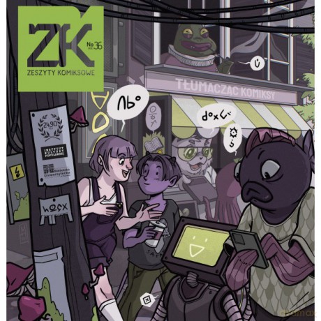 Zeszyty Komiksowe Nr 36 Tłumacząc komiksy [KSIĄŻKA]