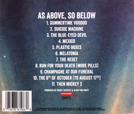 Highly Suspect: As Above, So Below [CD]