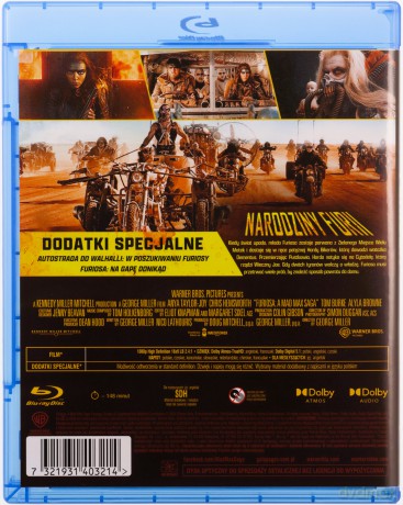 Furiosa: Saga Mad Max [Blu-Ray]