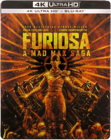 Furiosa: Saga Mad Max (steelbook) [Blu-Ray 4K]+[Blu-Ray]