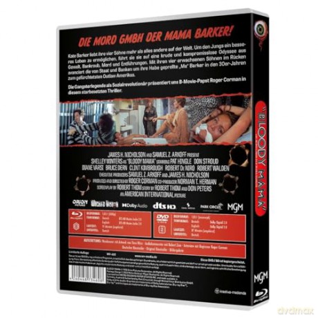 Bloody Mama (Krwawa mamuśka) [Blu-Ray]+[DVD]