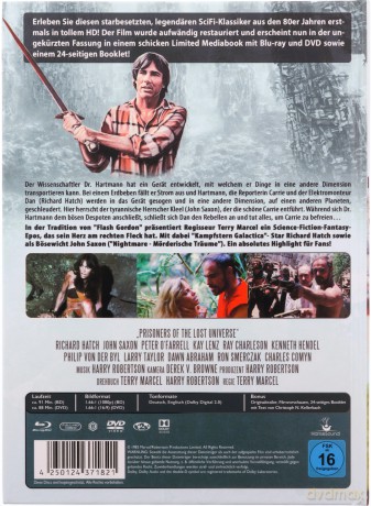 Prisoners of the Lost Universe (Więźniowie zaginionego wszechświata) [Blu-Ray]+[DVD]