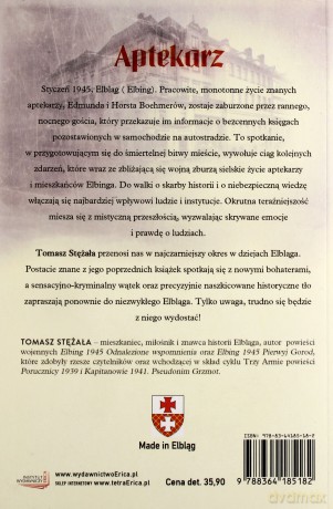 Aptekarz - Stężała Tomasz [KSIĄŻKA]