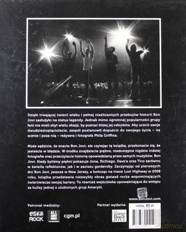 Bon Jovi. Kiedy byliśmy piękni - Bon Jovi, Phil Griffin [KSIĄŻKA]