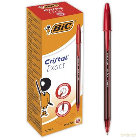 Długopis Bic Cristal Exact Czerwony A/20