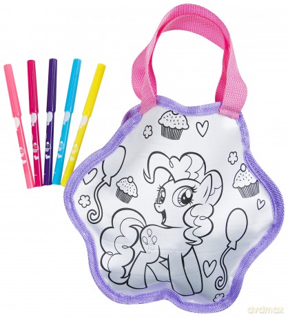 My Little Pony Torebka do kolorowania+pisaki4484