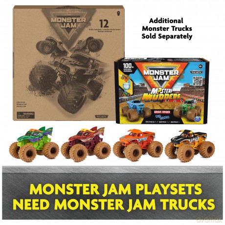 Monster Jam zestaw garaż 6060879
