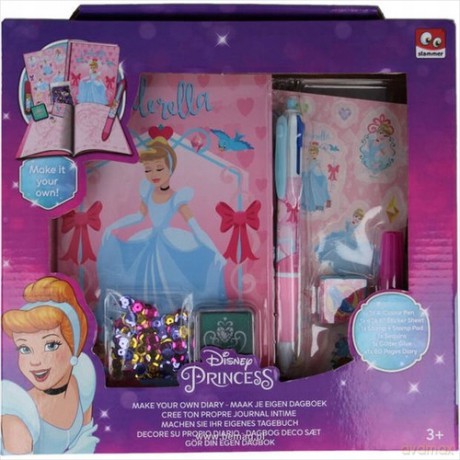Princess zestaw kreatywny z diamencikami