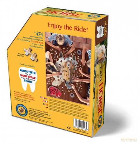 Puzzle konturowe - I am Horse 550el [PUZZLE]