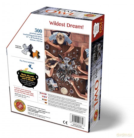 Puzzle konturowe - I am Owl 550el [PUZZLE]