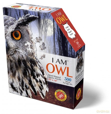 Puzzle konturowe - I am Owl 550el [PUZZLE]