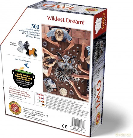 Puzzle konturowe - I am Owl 550el [PUZZLE]