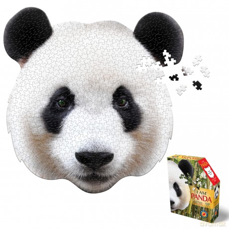 Puzzle konturowe - I am Panda 550el [PUZZLE]