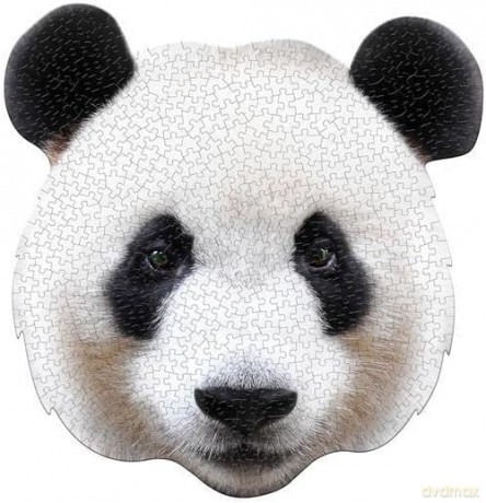 Puzzle konturowe - I am Panda 550el [PUZZLE]