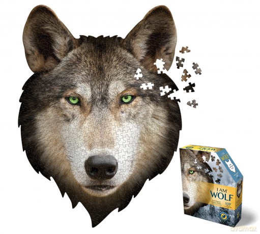 Puzzle konturowe - I am Wolf 550el [PUZZLE]