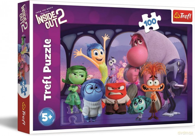 Puzzle 100 el. W głowie się nie mieści / Disney Inside Out 2 [PUZZLE]
