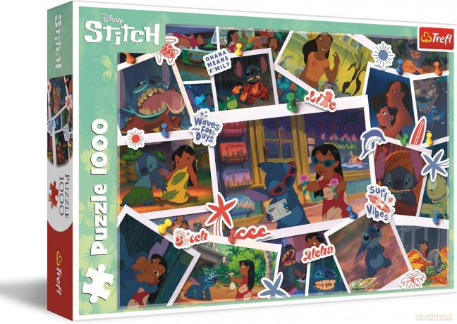 Puzzle 1000 el. Lilo i Stich - Sodkie Wspomnienia [PUZZLE]