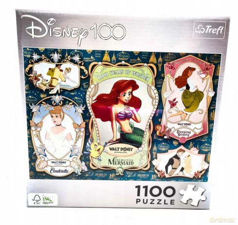 Puzzle Trefl 1100 elementów DISNEY 100 YEARS OF WONDER
