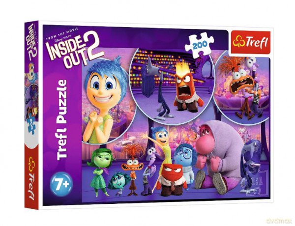 Puzzle 200 el. Dziecice emocje/Disney Inside Out 2 [PUZZLE]